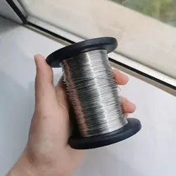 1 rollo de alambre de fijación de marco de colmena de 0,5mm y 500G, alambre de base de panal de acero inoxidable, accesorios para colmena de abejas, herramientas de apicultura