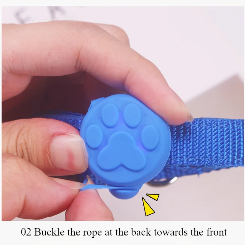 Linterna LED nocturna para perro, Collar para perro y gato, colgante brillante, Collar de seguridad para mascotas, accesorios luminosos para decorar perros - imagen 4