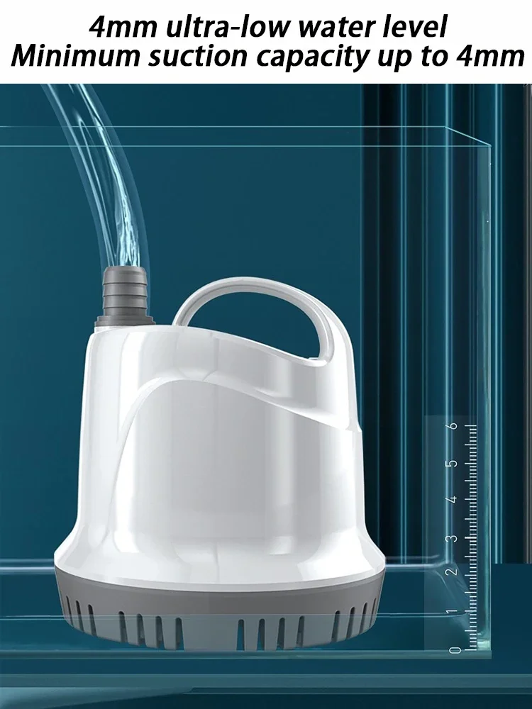 Bomba de aire silenciosa para acuario, bombas de agua para pecera, generador de oxígeno para acuario, bomba oxigenadora de pecera pequeña, suministros para mascotas - imagen 3