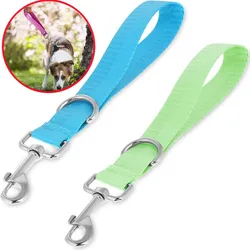 Correa para perro extensible nailon resistente cómoda paseos