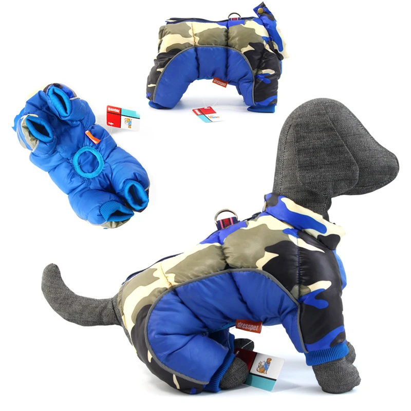 Chaqueta de invierno impermeable y cálida para perros pequeños - imagen 2