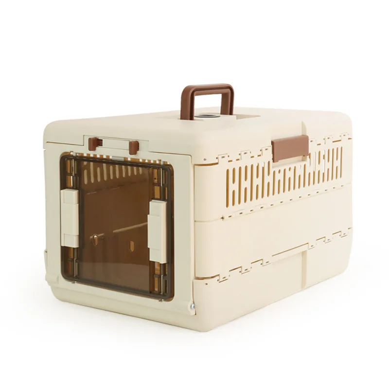 Transportadora plegable para gatos y perros – Transpirable apta avión - imagen 2