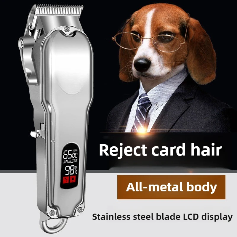 Máquina cortadora de pelo profesional para mascotas, cortadora de pelo de acero inoxidable para perros y gatos, cortadora de pelo para perros grandes, cortadora de belleza para perros y mascotas