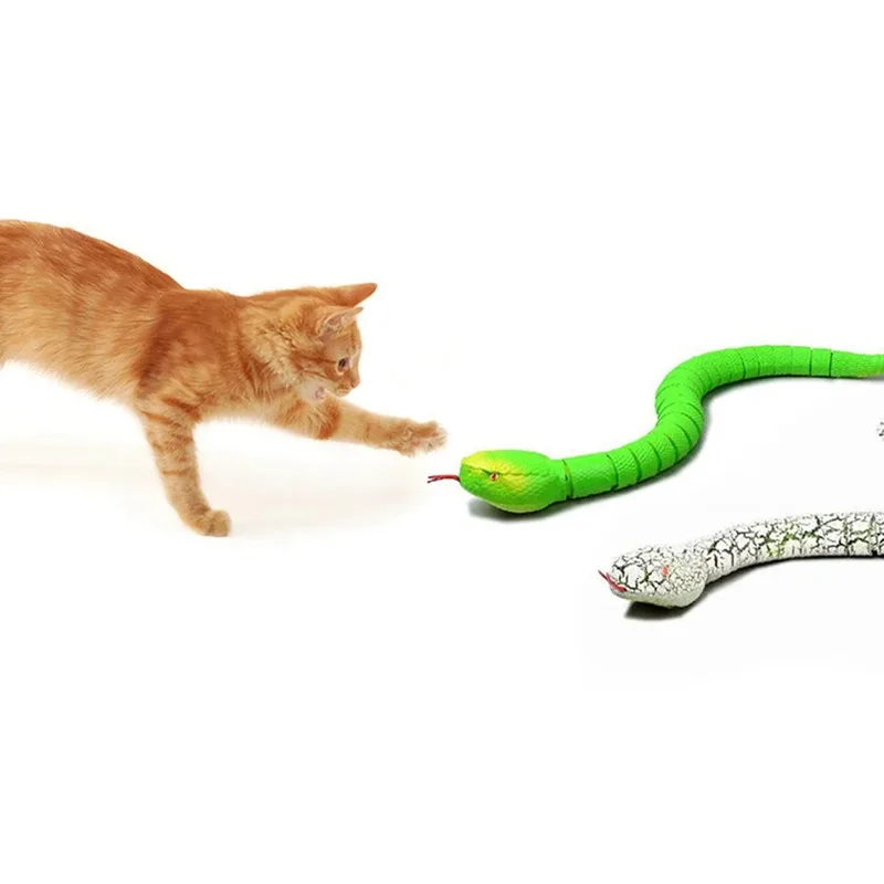 Juguetes automáticos para gatos, juguetes interactivos con detección inteligente de serpiente para gatos, carga USB, juego para gatos, accesorios para gatos - imagen 3