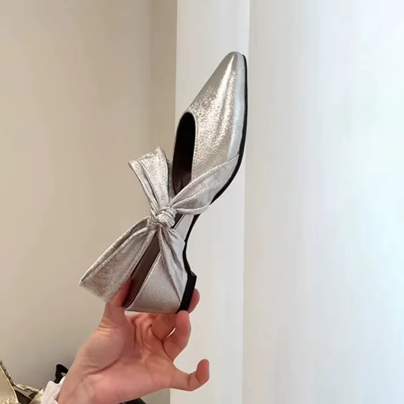 Sandalias tacón cuadrado tira única estilo Baotou mujer verano - imagen 4