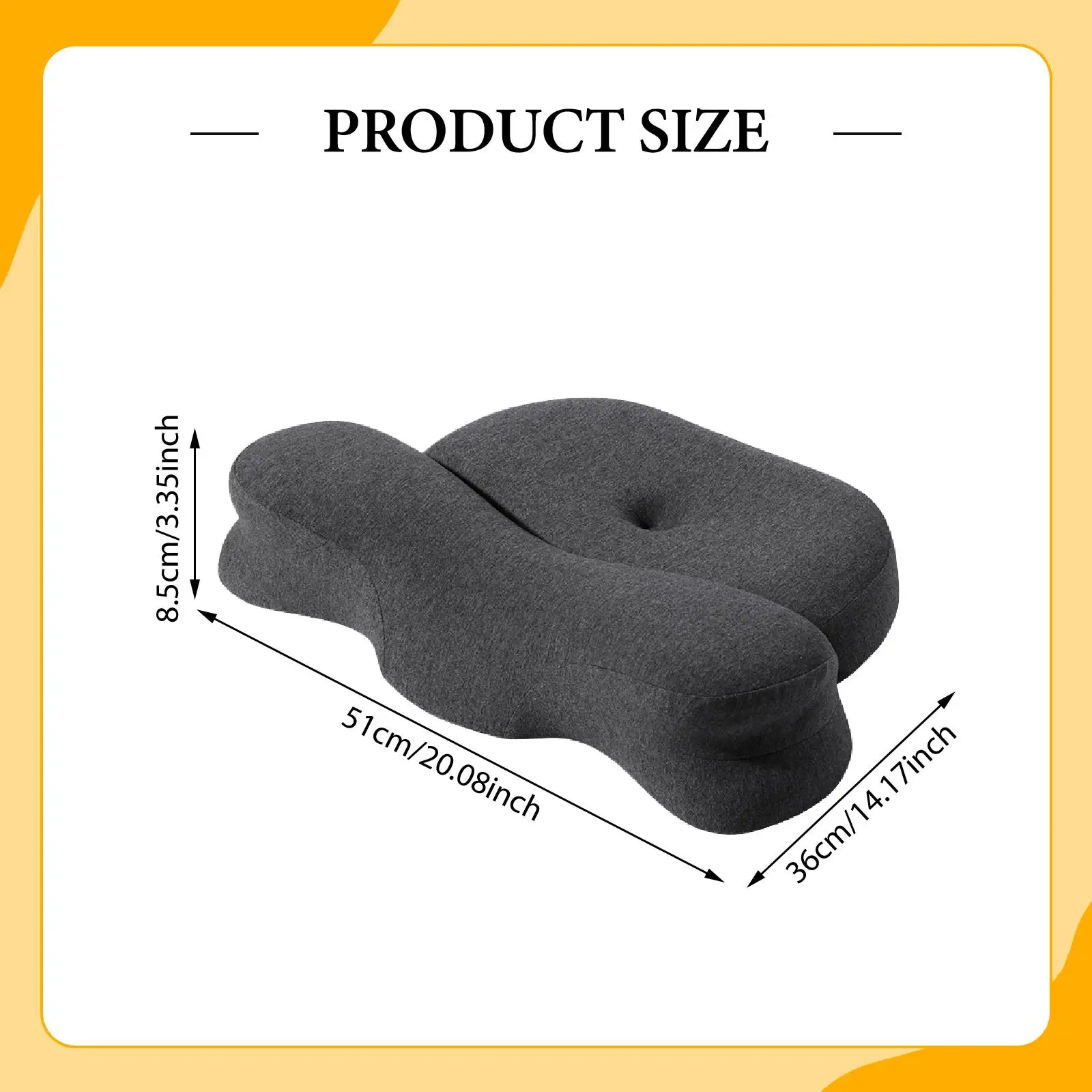 Neck Pillow Removable Washable Pillow Cover Practical Sleeping Pillow Cervical Pillow Bedding Pillow for Relaxing Travel Adults