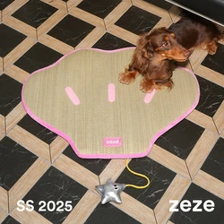 Colchoneta de verano concha para perros pequeños tipo salchicha