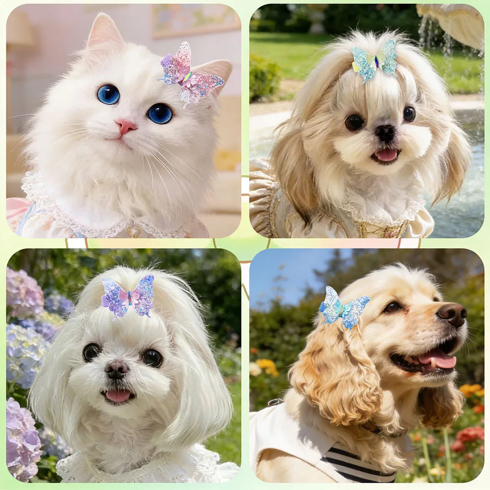 Lazos mariposa para perros y gatos – Accesorios de peluquería canina - imagen 2