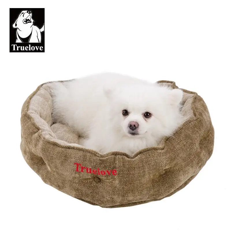 Truelove-sofá cama de espuma para mascotas, cubierta extraíble y lavable, forro impermeable y parte inferior antideslizante, cama para perros y gatos, TLR1902 - imagen 5