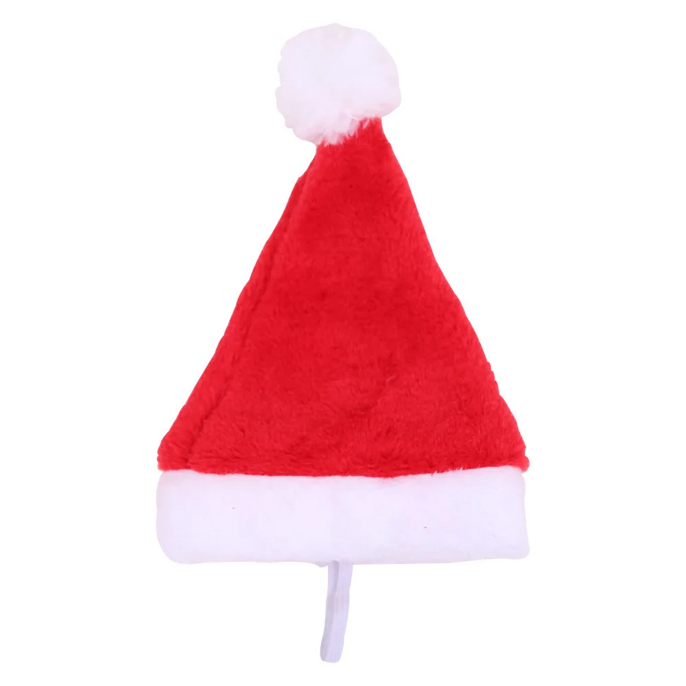 Sombrero de Papá Noel para perros y gatos, sombrero de Navidad para cachorros pequeños, adornos de disfraces de vacaciones, accesorios de Cosplay, gorras, suministros para fiestas de Navidad para mascotas - imagen 5