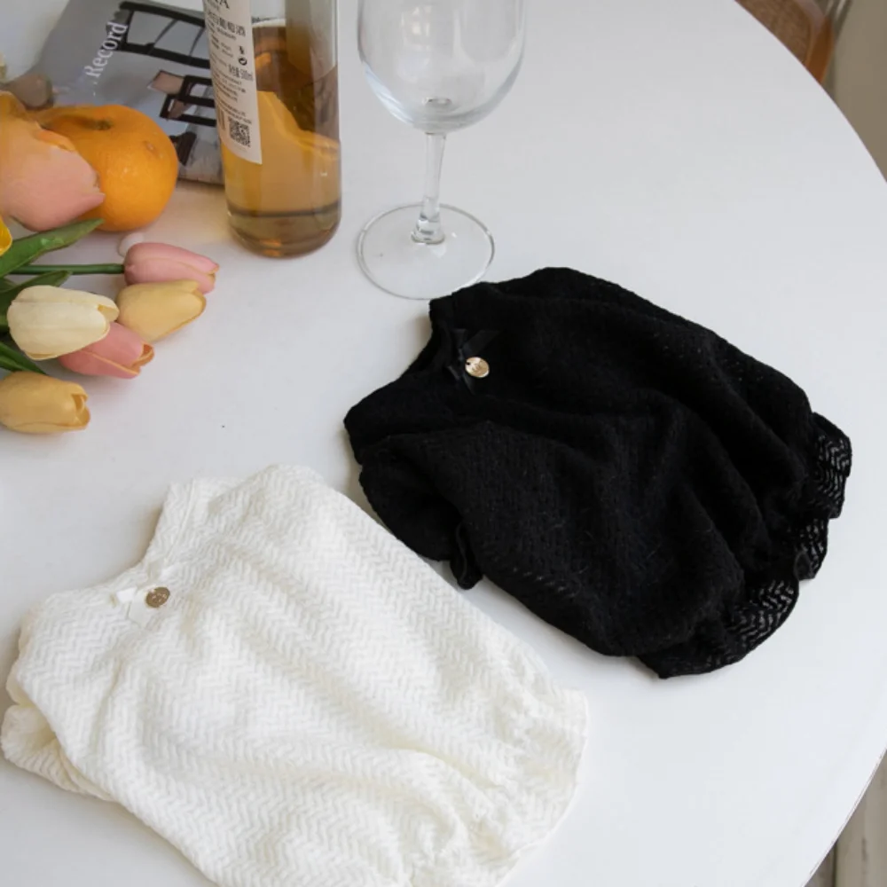 Ropa de otoño e invierno para mascotas, Top de manga de encaje para perros y gatos de burbuja, vestido de Navidad para Año Nuevo, abrigo interior para cachorros, ropa para gatos - imagen 5