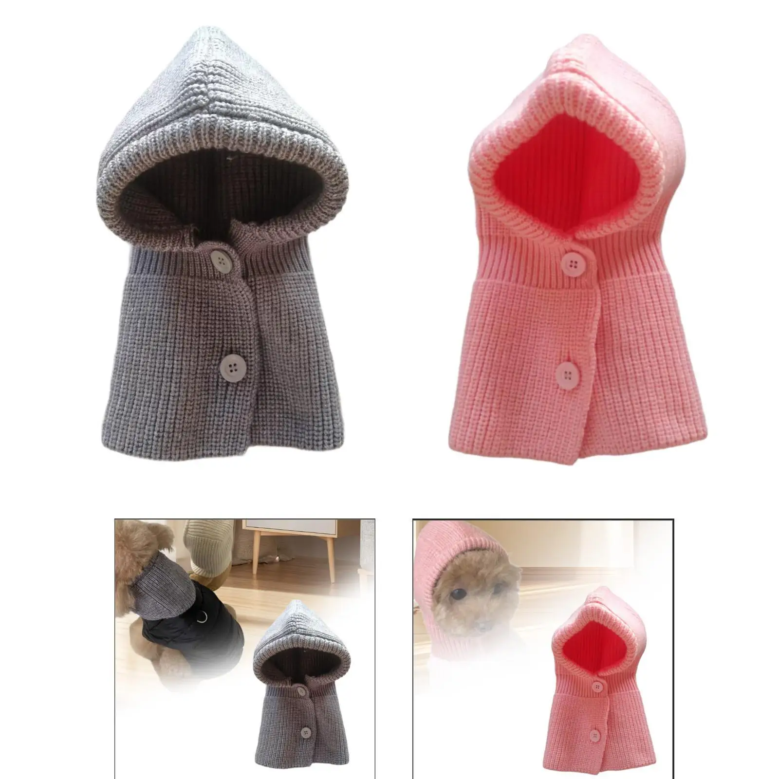 Winter Pet Hat Soft Dog Warm Hat for Puppy Medium to Large Dog Small Animal