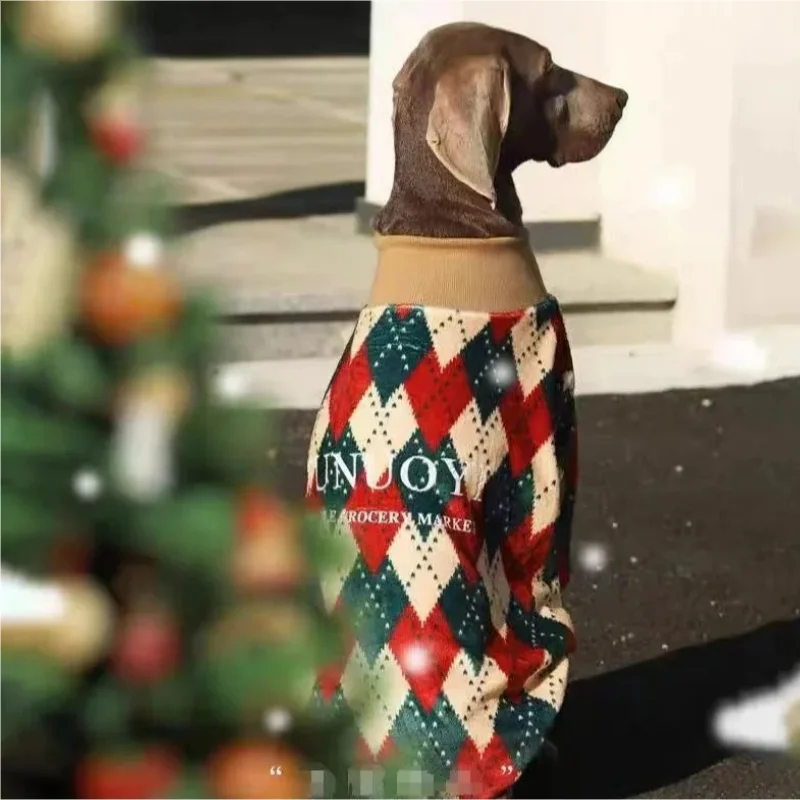 Jersey térmico perros invierno – Cuello alto con diamantes - imagen 4