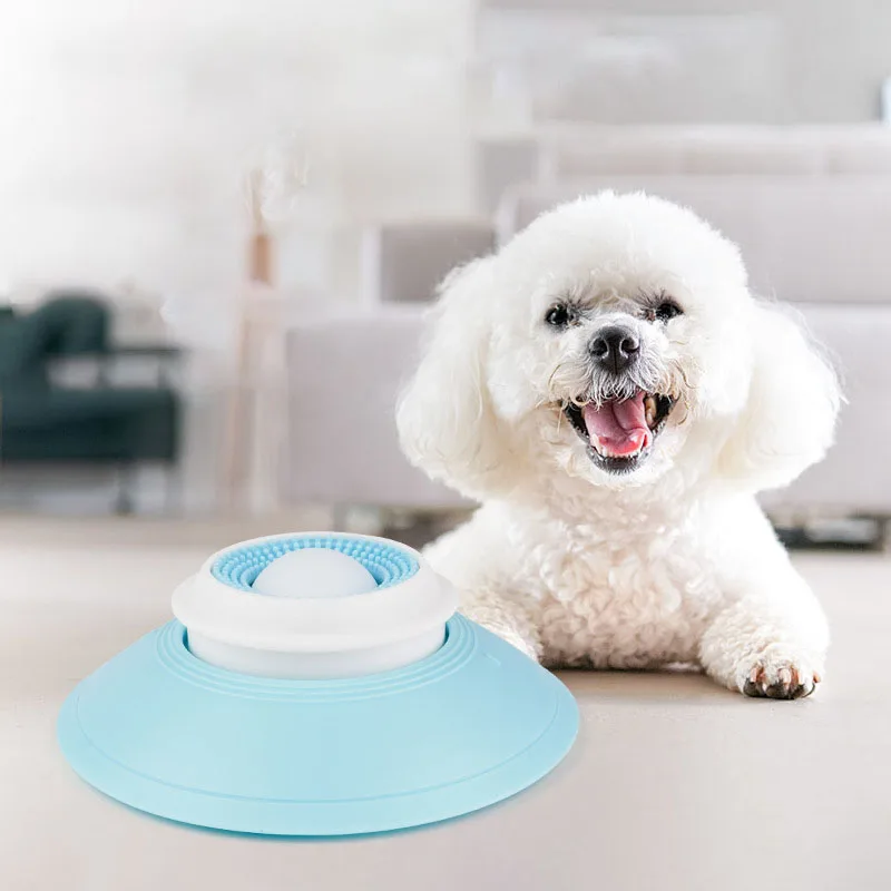 Alfombrilla lenta para lamer perro interactiva dispensadora de premios