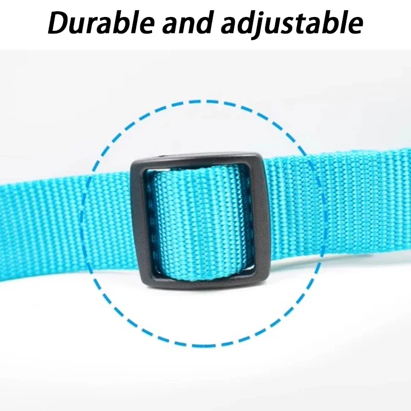 Arnés grande para perros XL, chaleco para perros medianos de raza pequeña de nailon, arnés antideslizante sin tirones para perros en forma de H, suministros para mascotas al aire libre - imagen 5