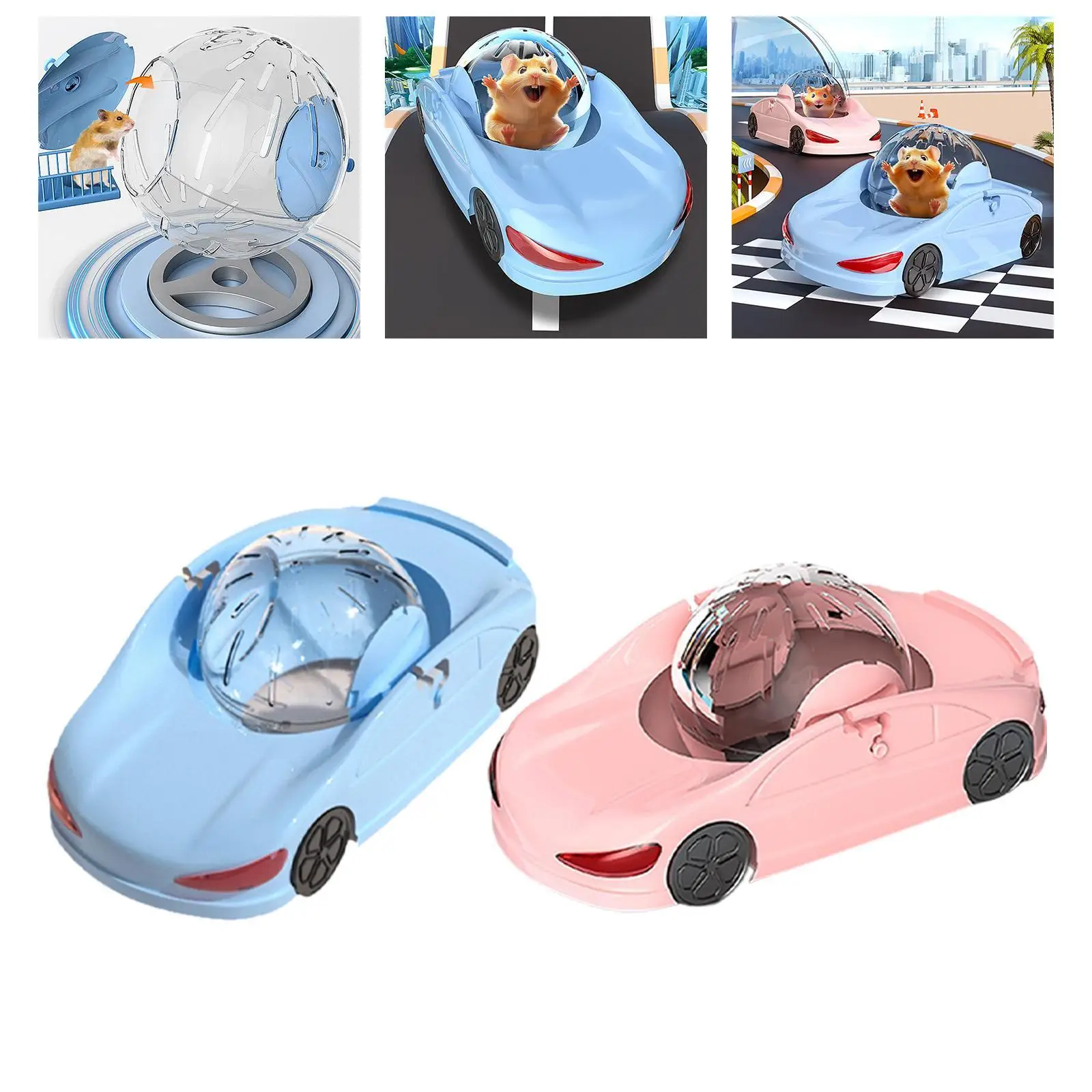 Pet Toy Car Silent Hamster Exercise Wheel for Small Animals Rat Accessories