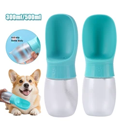 Botella de agua para cachorros, cuencos portátiles para beber para perros pequeños y grandes, dispensador de agua para mascotas a prueba de fugas para exteriores, suministros para Pug