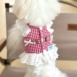 Vestido falda para perro cachorro – Estilo princesa retro