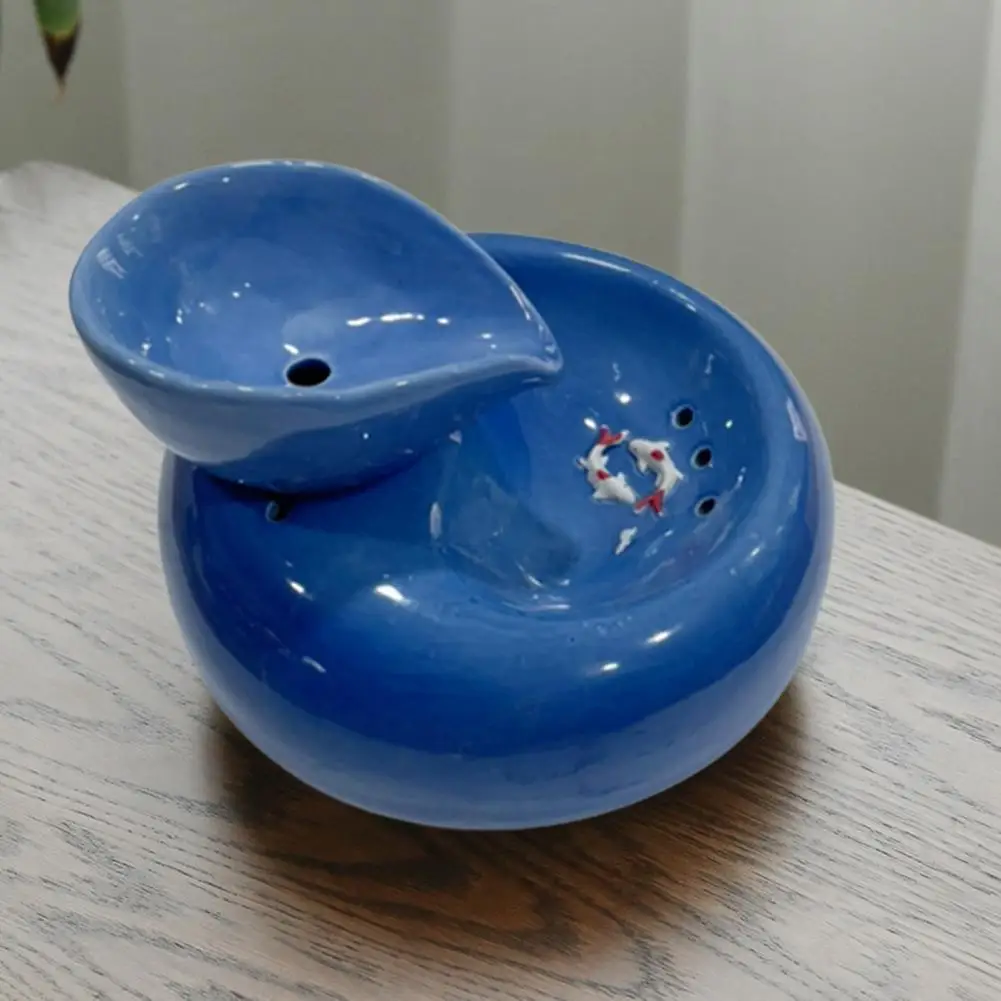 Bebedero ecológico para mascotas con enchufe, dispensador de agua eléctrico reutilizable, antideslizante - imagen 2