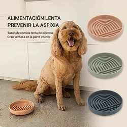 Alfombra lamer antiventosa para alimentación lenta perros Golden Retriever