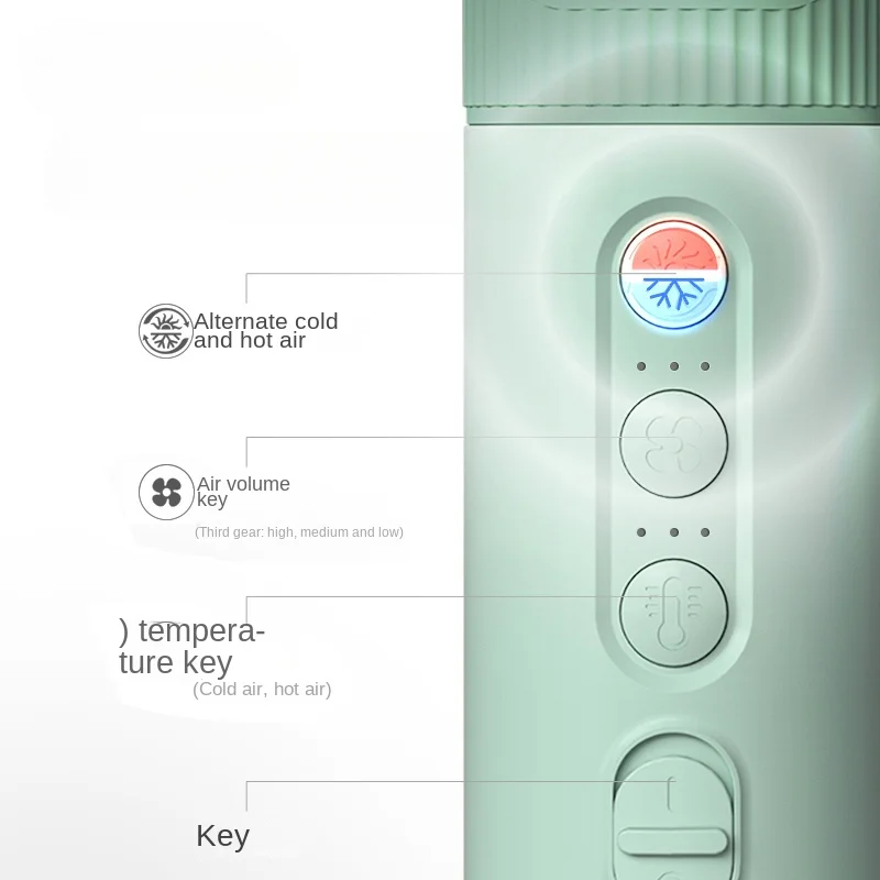 Secador de pelo inteligente para el cuidado de mascotas, secador de pelo para mascotas pequeñas, iones negativos para el hogar, alta potencia, el pelo de las mascotas es suave - imagen 3