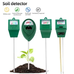 Medidor de pH suelo portátil para plantas sin batería