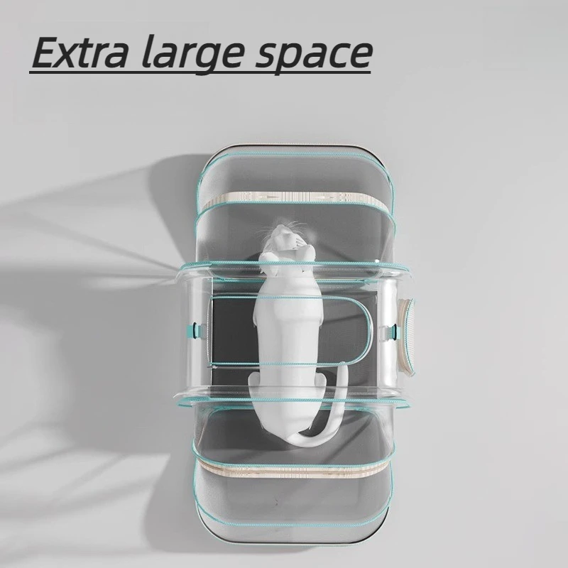 Transportín desmontable transpirable para gatos y perros pequeños - imagen 2