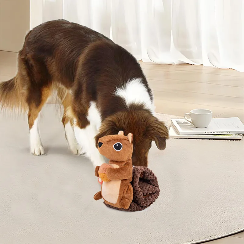 Dispensador interactivo golosinas para perros – Rompecabezas chirriante - imagen 4