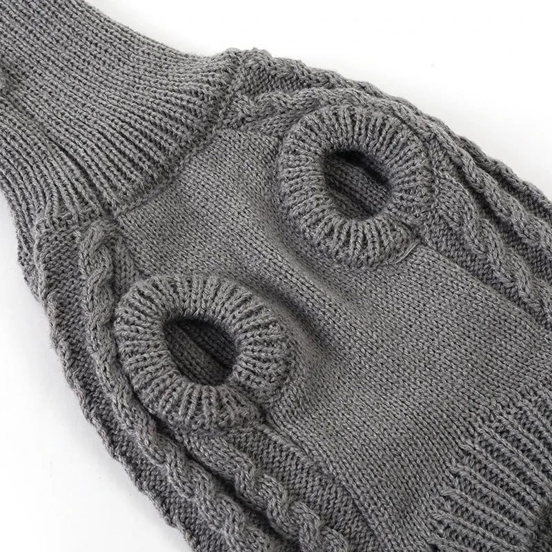 Suéter de cuello alto para galgo, whippet, galgo, saluki, lurcher, galgo Italiano, ropa de puente de lana suave para perro - imagen 5