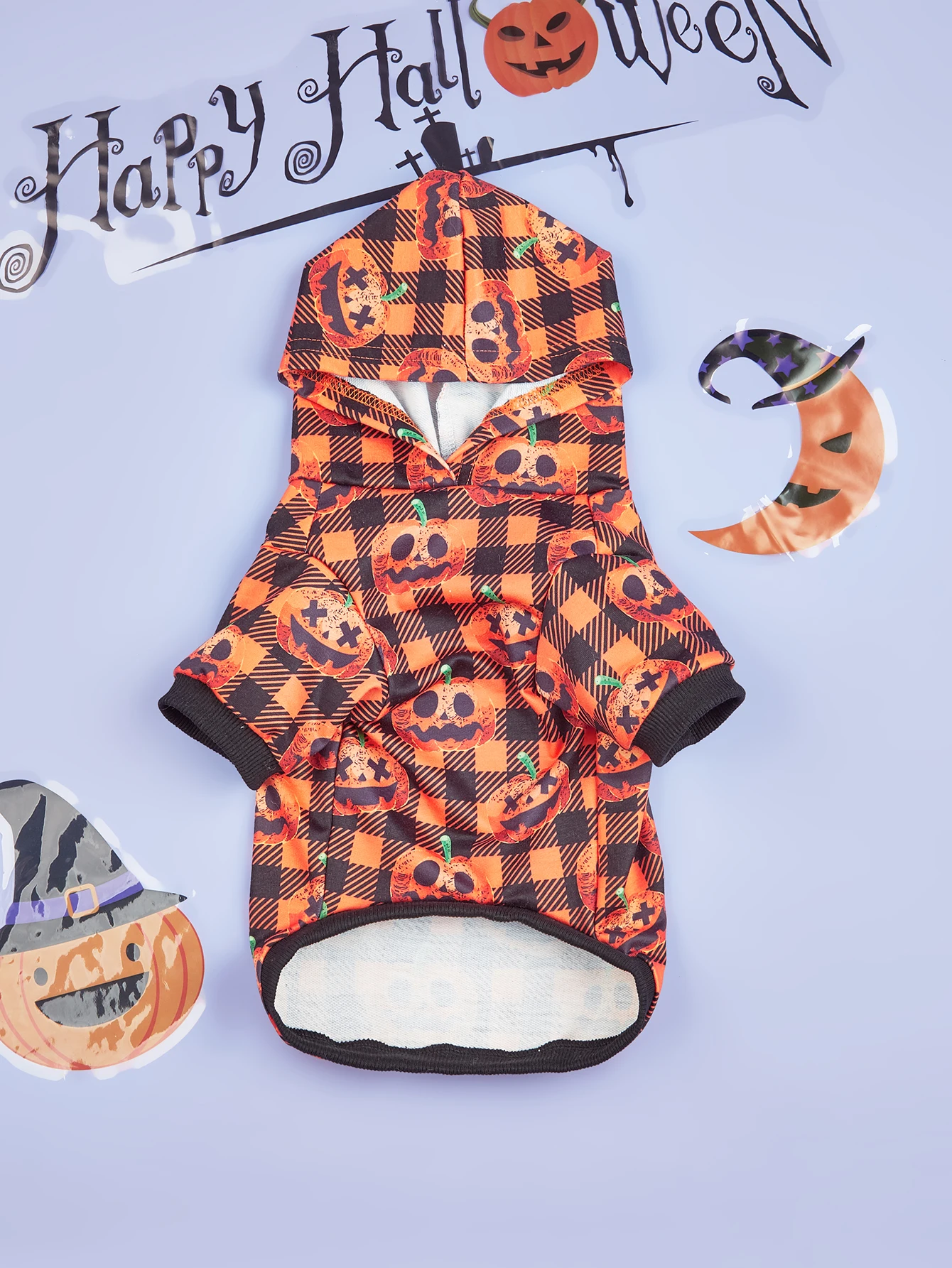 Disfraz Halloween con sudadera y capucha para gatos y perros - imagen 3