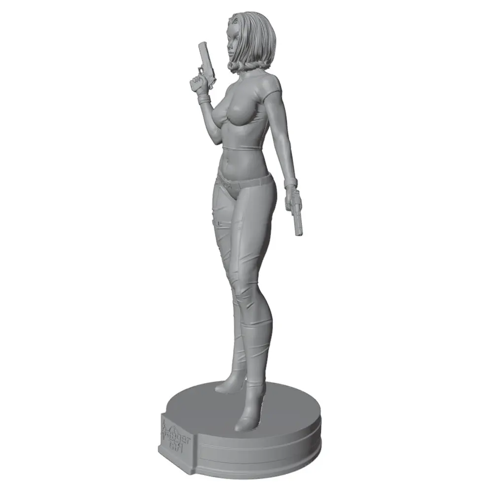 Kit modelo resina hazlo tú mismo sin pintar para figura de colección - imagen 4