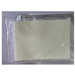 Papel de transferencia transparente A4 para decoraciones de chocolate