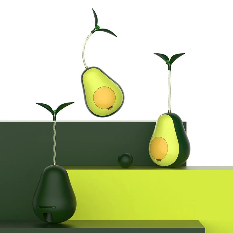 Nuevo vaso de aguacate, comida con fugas, juguete multifuncional, juego divertido, palo para gato, rompecabezas, juguete para mascotas, juguete para limpiar los dientes, bola - imagen 4