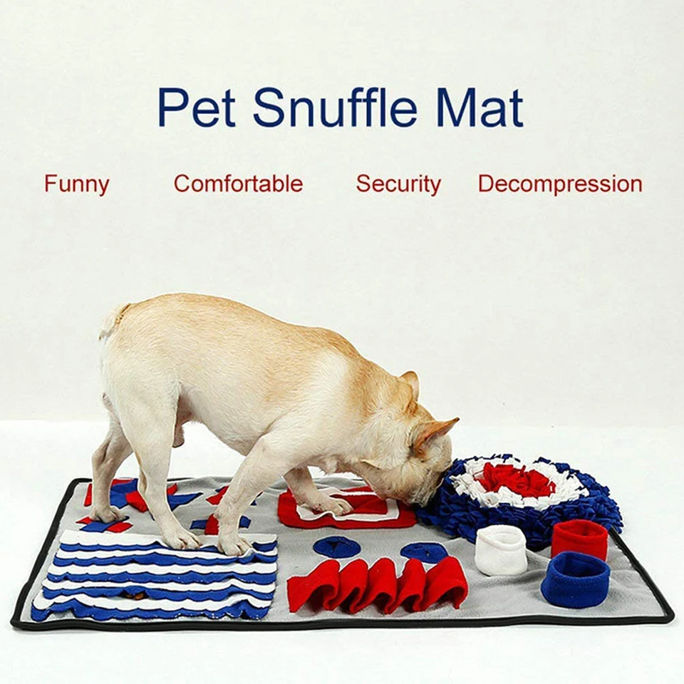 NONOR-alfombrilla de alimentación para perros, dispensador interactivo de rompecabezas, juguete que estimula las habilidades de forajeo Natural para perros grandes, 1 unidad - imagen 2