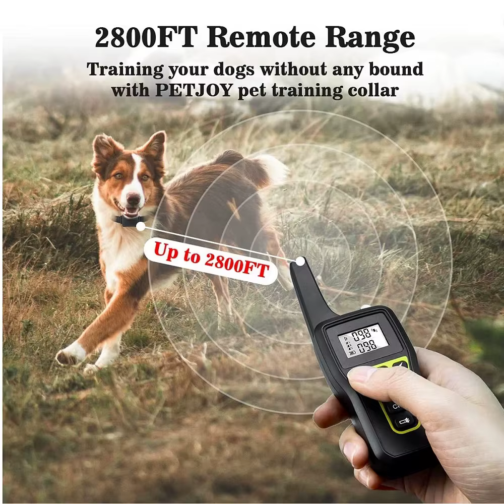 Collar adiestramiento sin descarga recargable e impermeable para perro - imagen 5