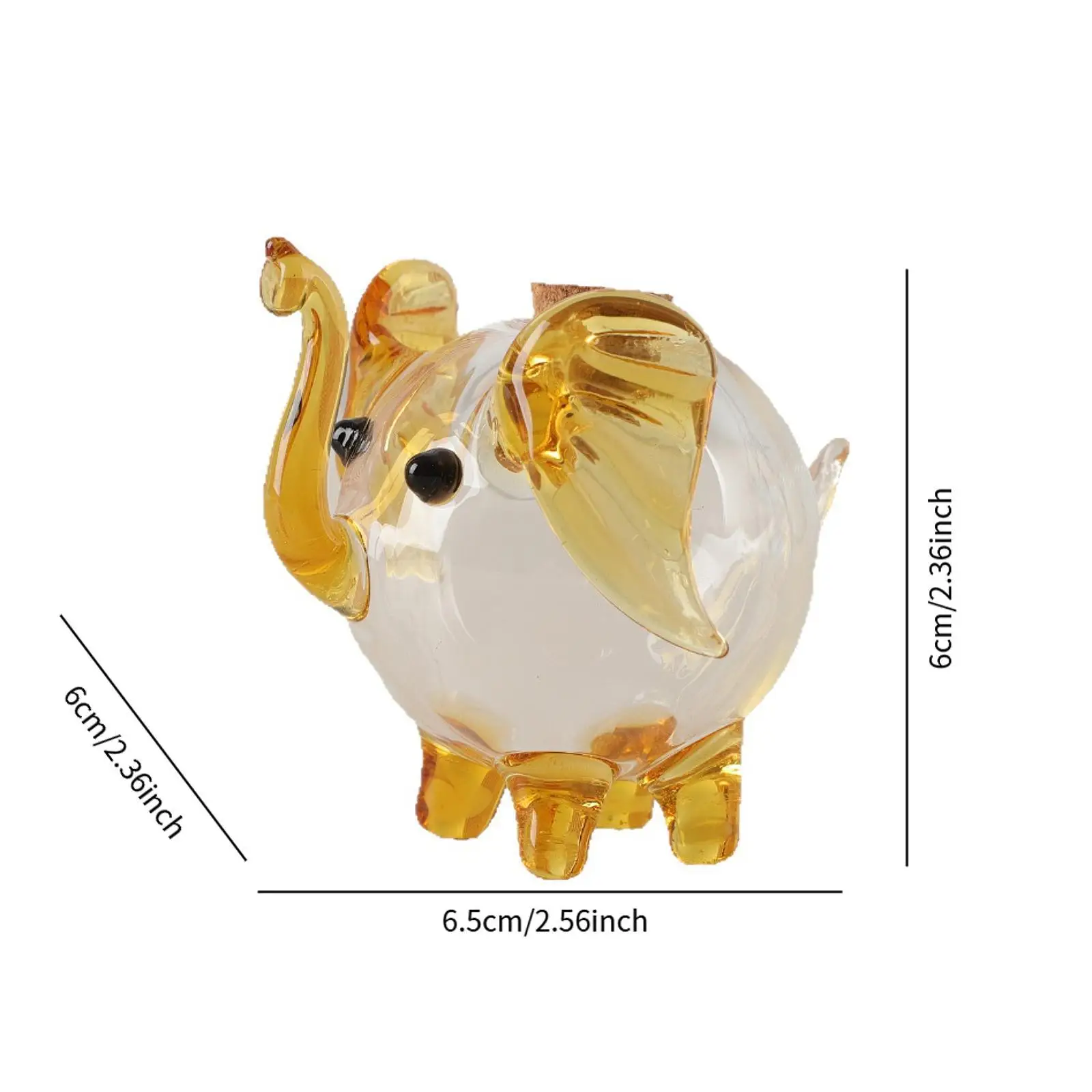 Transparent Glass Piggy Bank Organizer Table Decor Education Collection Changes Saving Pot Clear Money Bank for Bedroom Wedding