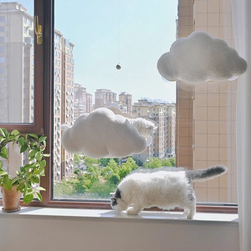 Hamaca creativa para cama de gato, camas para gatos y gatitos, saco de dormir para siesta, cesta, mantas para mascotas, alfombra de Catnap, cama elevada, esteras peludas - imagen 2