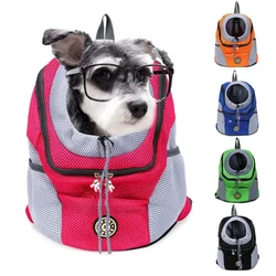 Mochila transportadora perros y gatos – Bolsa viaje con malla