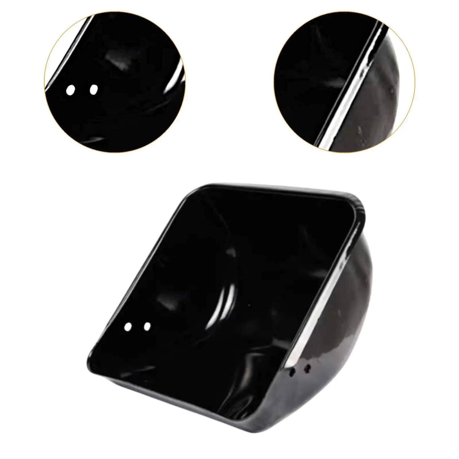 Pig Feeding Trough Sow Feeder Bowl Pig Waterer, Easy to Install Fodder Container Large Capacity Feed Bowl Pig Feeder