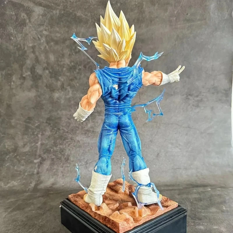 【En stock】 nuevo 30cm Anime Dragon Ball Z Majin Vegeta figura Vegeta figuras de acción estatua de Pvc colección modelo juguetes regalo