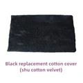 Black cotton sleeve