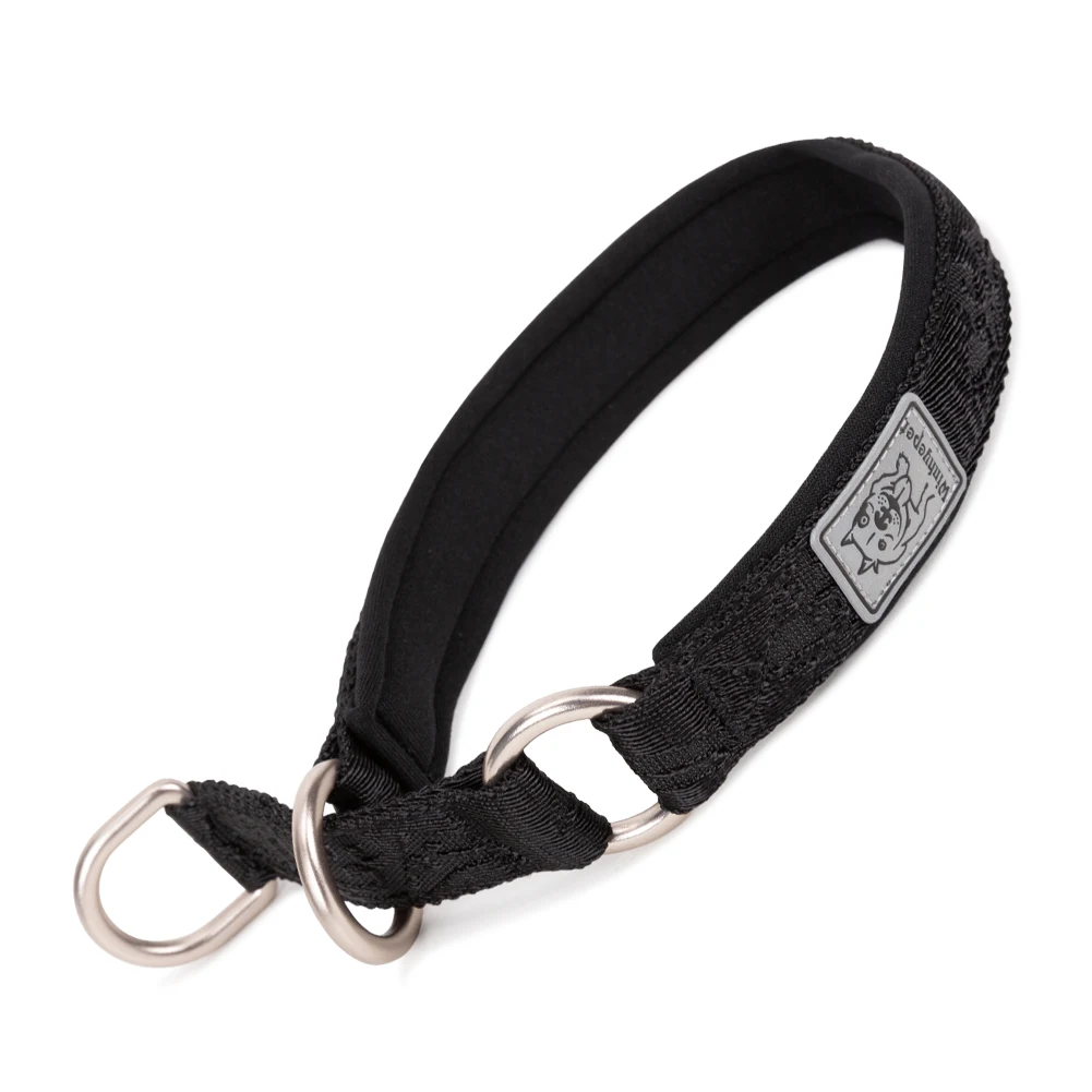 TRUELOVE Collar para mascotas, correas de nailon, cadena P, acolchado de neopreno a prueba de explosiones, entrenamiento para correr, perros grandes, medianos y pequeños YC1851 - imagen 3
