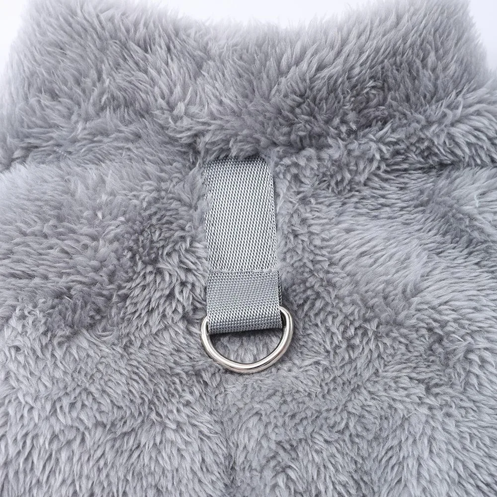 Mono cálido de lana para gatos Sphynx, monos de invierno para mascotas con hebilla, peleles para perros persa Chinchilla, disfraz para mascotas - imagen 5