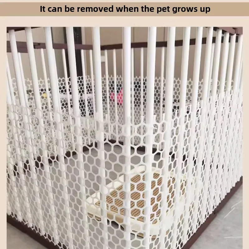 Jaula para perros y mascotas, accesorios para valla para perros, red protectora, deflector de malla cifrado, accesorios para productos de defensa para mascotas para gatos y perros - imagen 5