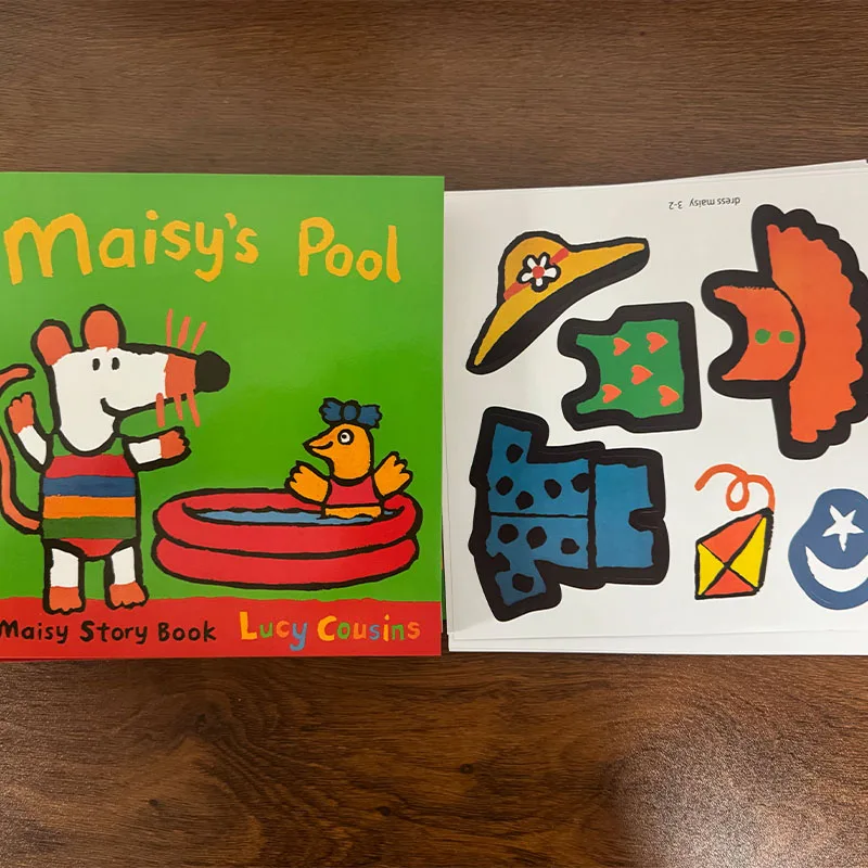 Colección de libros Maisy con pegatinas – Cuentos para niños