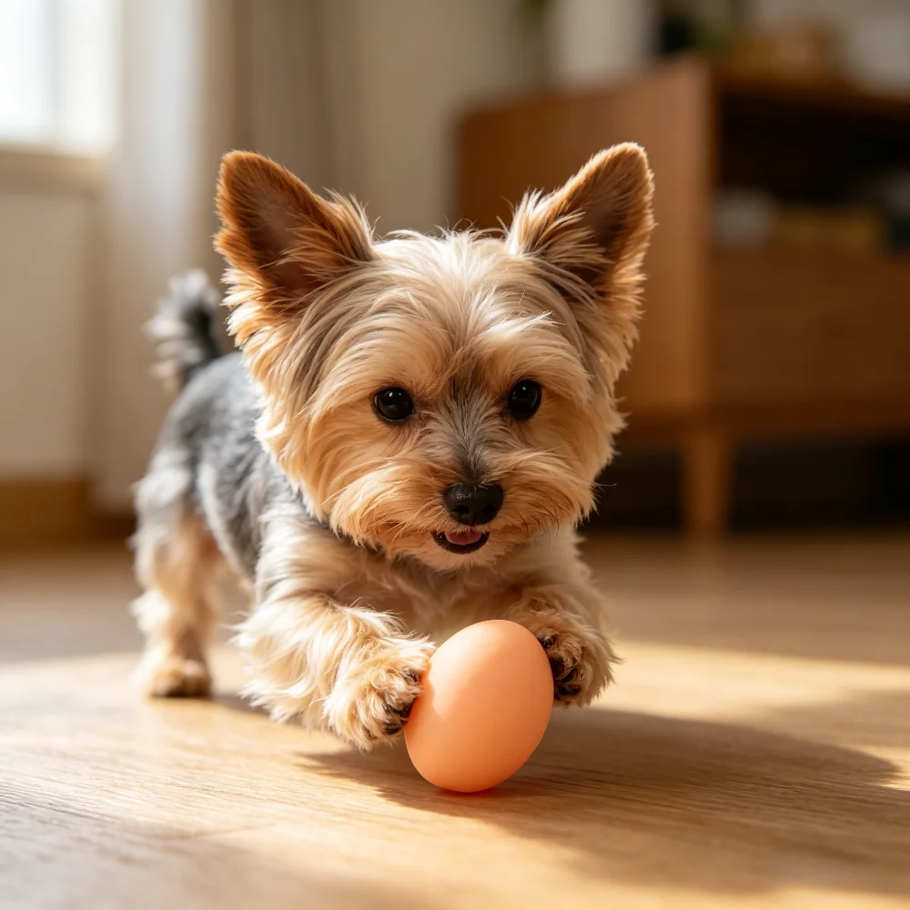 Juguete resistente para perros con sonido de huevo – Mordida agresiva - imagen 5