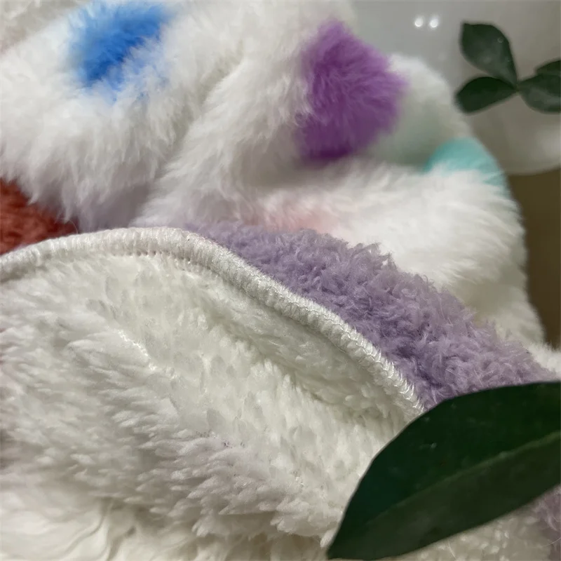 Chaleco grueso con lunares para Devon Rex en invierno, sudadera de lana cálida y cómoda para gato esfinge, disfraces de fiesta dulces para mascotas - imagen 5