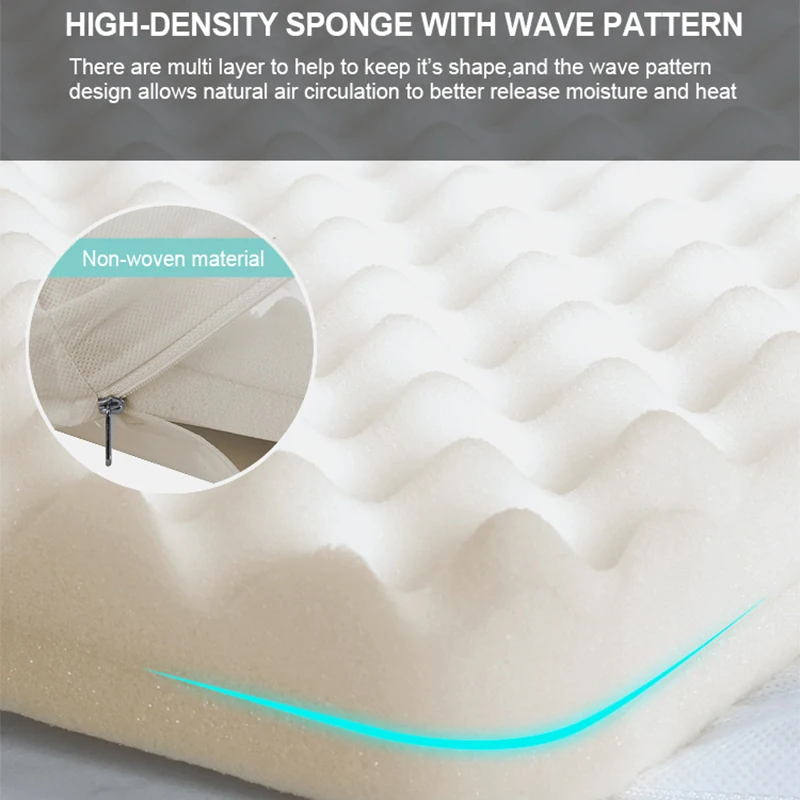 Almohada extraíble y lavable