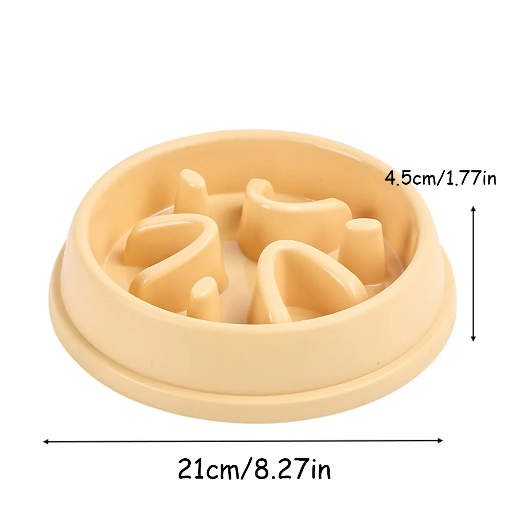 Cuenco de alimentación lenta para perros: plato de comida para mascotas antiasfixia con base antideslizante, diseño antiderrames, material duradero, - imagen 5
