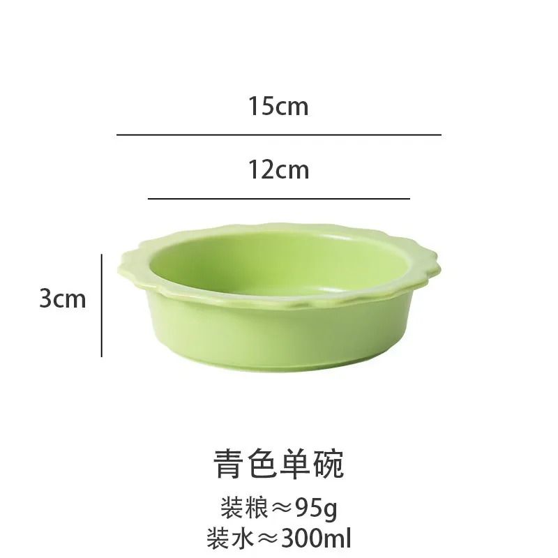 Cuenco de comida para gatos con protección del cuello, cuenco de agua potable duradero para gatos, suministros de cerámica para alimentación de gatitos y gatos, 1 ud. - imagen 4